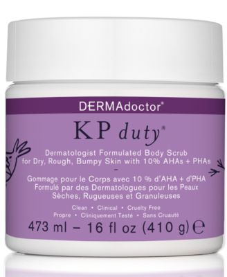 DERMAdoctor - KP Duty Dermatologist Formulated Body Scrub For Dry, Rough, Bumpy Skin, 16 oz.