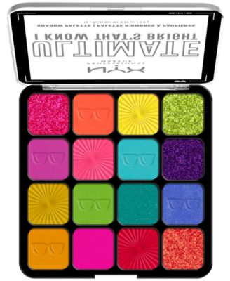 NYX Professional Makeup - Ultimate Shadow Palette - I Know That's Bright