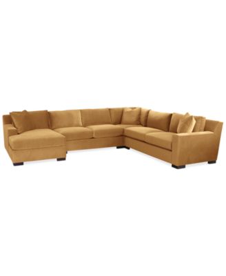 Furniture - Marristin 148" 4-Pc. Fabric Chaise Sectional