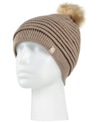 Heat Holders - Women's Cannes Ribbed Pom-Pom Hat