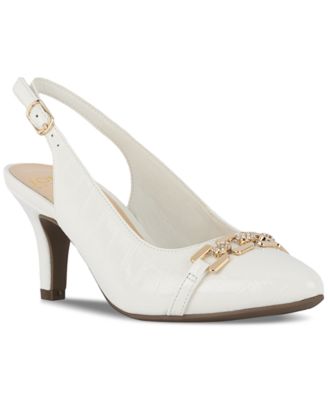 Jones New York - Gildyy Pav&eacute; Link-Detail Slingback Pumps