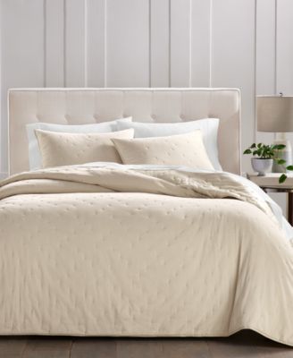 Hotel Collection - Reversible Chenille 3-Pc. Coverlet Set, Full/Queen