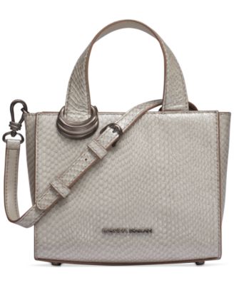 Donna Karan New York - Hewlett Snake Embossed Mini Leather Crossbody