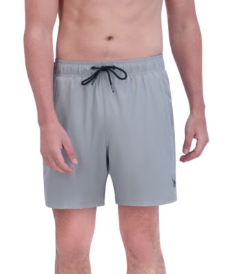 Spyder - Men's Stretch 7" Swim Trunks with Compression Liner
