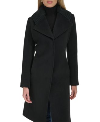 Cole Haan - Women's Shawl Collar Wool-Blend Coat