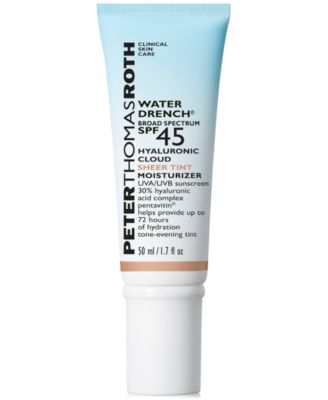 Peter Thomas Roth - Water Drench&nbsp;Broad Spectrum SPF 45 Hyaluronic Cloud Sheer Tint Moisturizer, 1.7 oz.