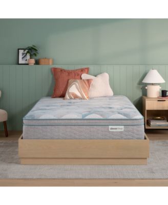 Beautyrest - Beauty Sleep Dream Weaver 14.25" Ultra Plush Pillowtop Mattress Set - Queen Split