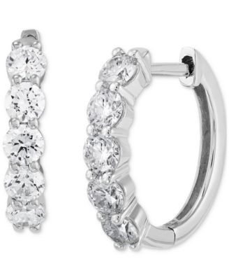 Grown With Love - Lab Grown Diamond Hoop Earrings (1 ct. t.w.) in 14k Gold
