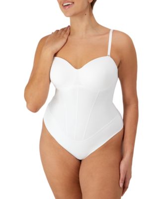 Maidenform - Women's Firm Control Tummy-Shaping Multiway Thong Bodysuit
