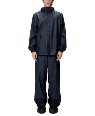 Rains - Men's Essential Waterproof Hooded Full-Zip Rain Jacket