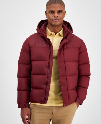 Tommy Hilfiger - Men's Hooded Down Puffer Jacket