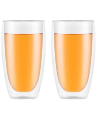 Bodum - Pavina Double-Walled Glass Tumblers, Set of 2