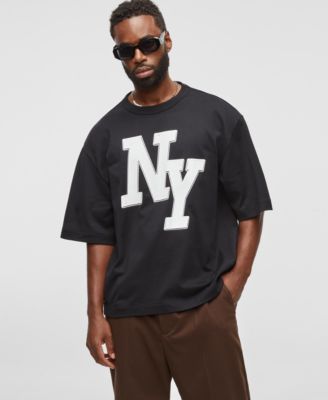 Mode of One - Men's Short-Sleeve Relaxed-Fit NY T-Shirt