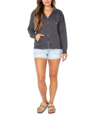 Roxy - Juniors' Mountain Sweet Rhythm Graphic-Print Hoodie