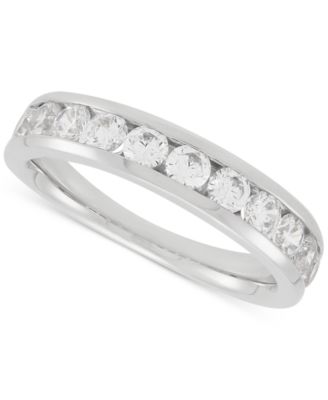 Grown With Love - Certified Lab Grown Diamond Channel Set Band (1 ct. t.w.) in 14k White Gold