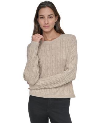 DKNY Jeans - Women's Lightweight Cable-Knit Sweater