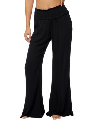 Raisins - Juniors' Beach Day Smocked-Waist Cover-Up Pants