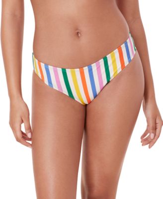 Andie - Women's Striped Hipster Bikini Bottoms
