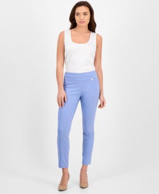 I.N.C. International Concepts - Women's Mid-Rise Bengaline Skinny Pants