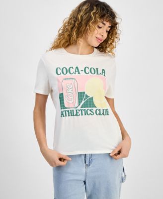 Love Tribe - Juniors' Coca Cola Graphic Print T-Shirt