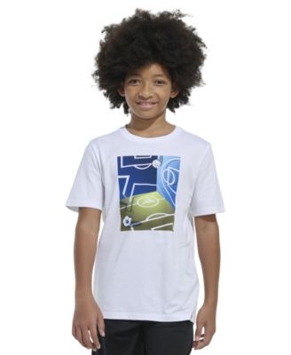 adidas - Big Boys Short-Sleeve Surreal Sport Graphic Cotton T-Shirt