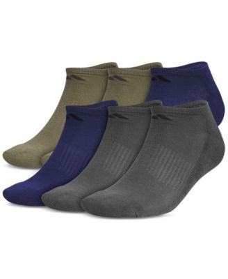 adidas - Men's 6pk. Athletic Cushioned No-Show Socks