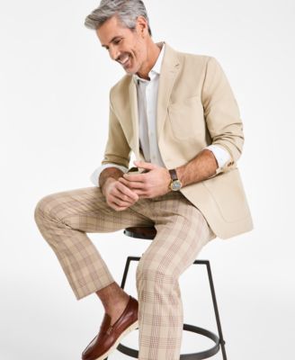 Club Room - Men's Varsity-Inspired Unstructured Blazer