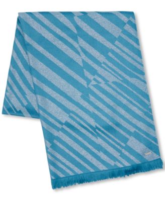 Calvin Klein - Bias Geometric Metallic Scarf