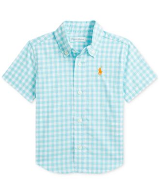 Polo Ralph Lauren - Baby Boys Cotton Poplin Plaid Shirt