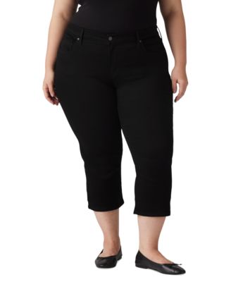 Levi's - Trendy Plus Size Shaping Skinny Capri Jeans