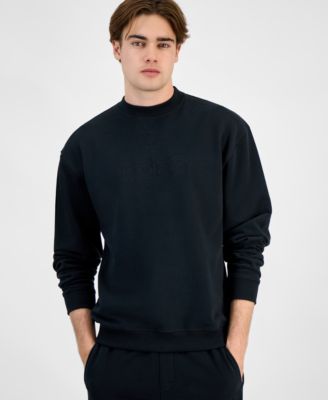 Hugo Boss - Men's David Relaxed-Fit Logo Embroidered Pajama Sweatshirt