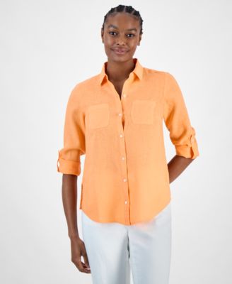 Charter Club - Linen Utility Shirt