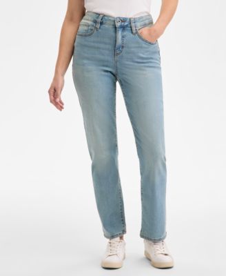 Style & Co - Women's Straight-Leg High Rise Jeans