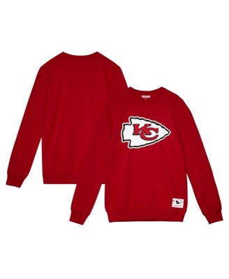 Mitchell & Ness - Men's  Red Kansas City Chiefs Basic Fleece Pullover Sweatshirt