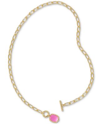 Kendra Scott - 14k Gold-Plated Stone 18" Pendant Necklace