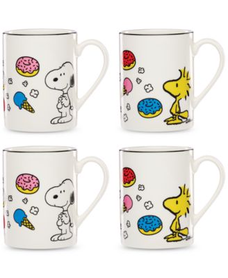 Lenox - Chef Snoopy Mugs, Set of 4