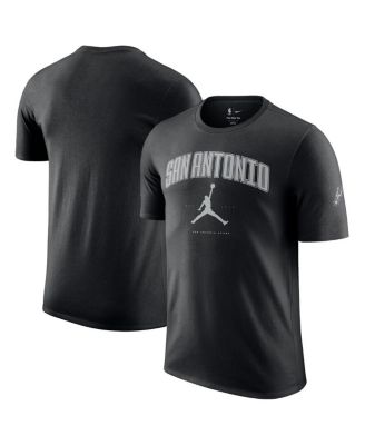 Jordan - Men's and Women's&nbsp; Black San Antonio Spurs Essential Cities T-Shirt