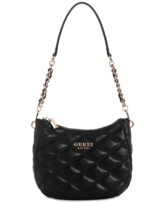 GUESS - Tamsin Quilted Small Top Zip Shoulder Bag
