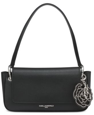 KARL LAGERFELD PARIS - Monet Small Leather Shoulder Bag