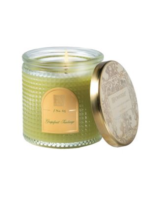 Aromatique - Grapefruit Fandango Textured Glass Candle with Lid, 6 oz.