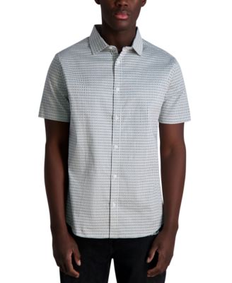 KARL LAGERFELD PARIS - Men's All-Over K-Logo Shirt
