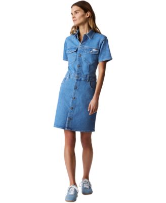 Calvin Klein Jeans - Women's Denim Trucker Dress