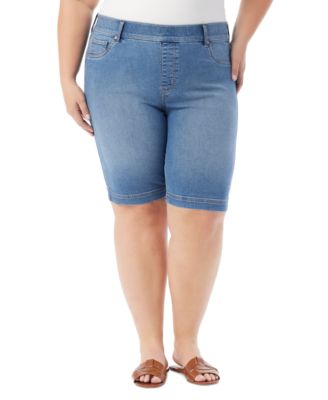 Gloria Vanderbilt - Plus Size Shape Effect Bermuda Shorts
