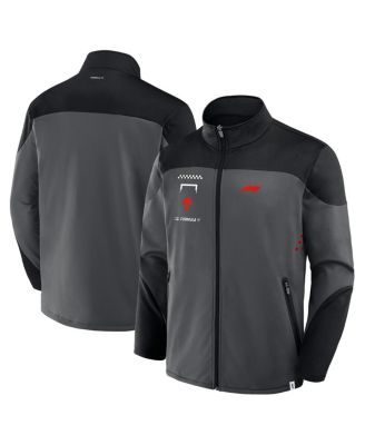 Formula 1 - Men's Gray/Black Tech Full-Zip Jacket