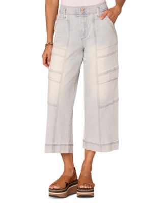 Democracy - Women's AbSolution Skyrise Cropped Wide-Leg Utility Jeans