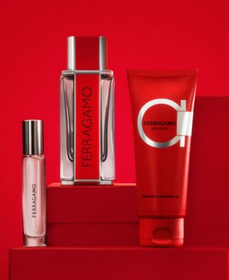 Salvatore Ferragamo - Men's 3-Pc. Ferragamo Red Leather Eau de Parfum Gift Set