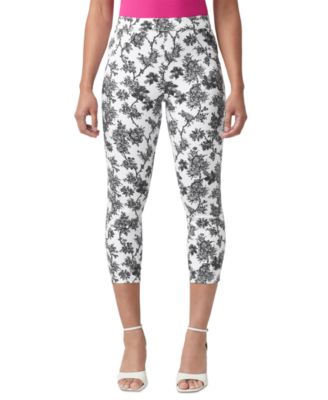 Hue - Women's French Toile Denim Capri Leggings