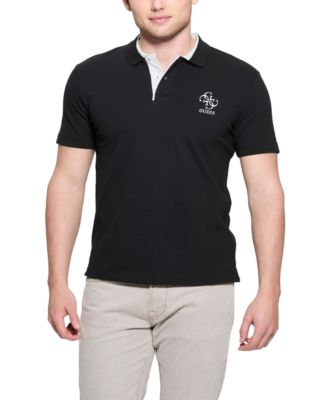 GUESS - Men's Lyle Slim-Fit Short Sleeve Polo Shirt