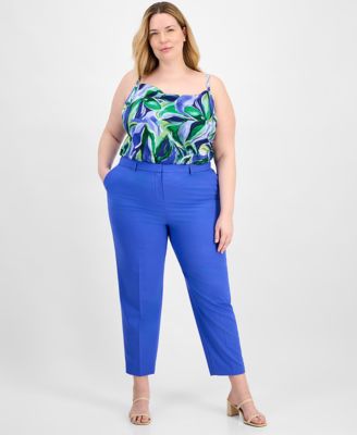 Tahari ASL - Plus Size Classic Ankle Pants
