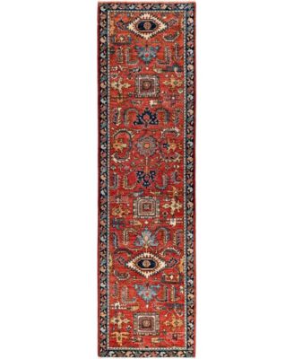 ADORN HAND WOVEN RUGS - Serapi M1945 2'7''x9'6'' Runner Area Rug